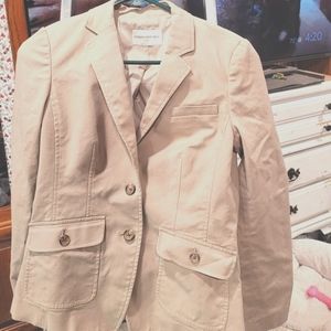 Banana Republic Khaki Blazer